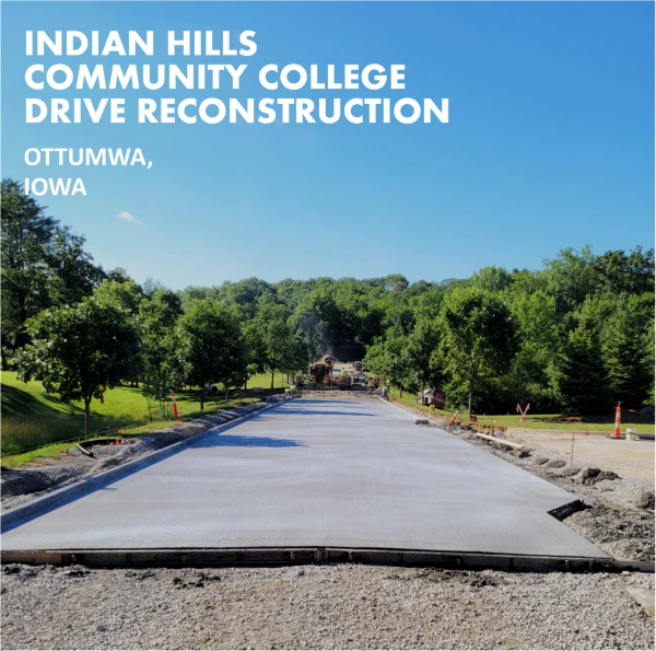 Indian Hills Community College Drive Reconstruction