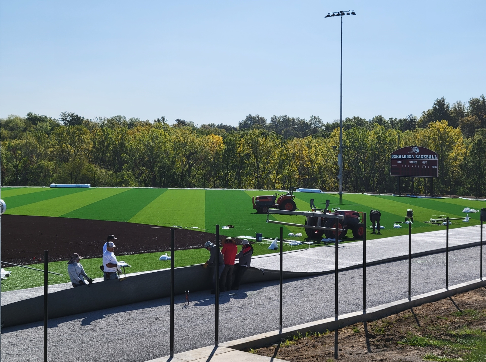 Oskaloosa Community School District High School Baseball Field